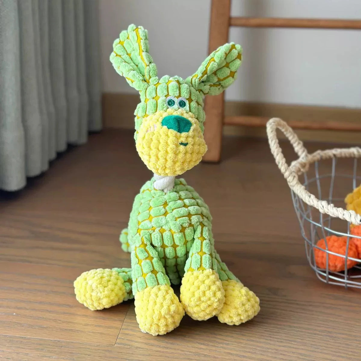 Cute Donkey Plush Toy – Squeaky Chew Toy for Dogs Cavello & Co.