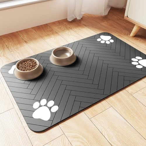 Absorbent Pet Feeding Mat – Waterproof Placemat for Dogs & Cats (S/M/L) Cavello & Co.