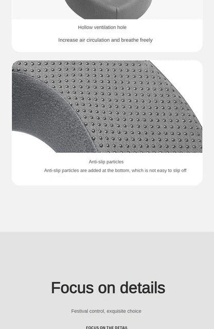 Face Down Prone Pillow – Memory Foam Headrest for Comfort Cavello & Co.