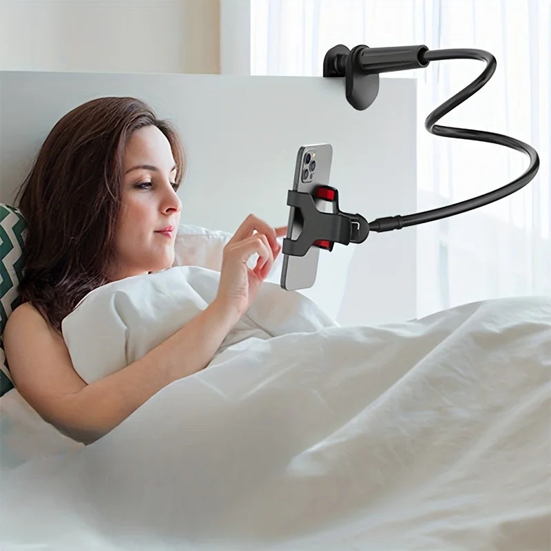 Lazy Bedside & Desktop Mobile Phone Holder – Flexible Gooseneck Stand Cavello & Co.