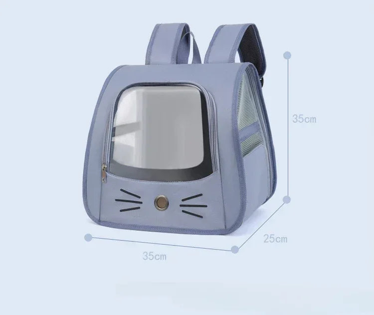 Pet Cat Carrier Backpack – Portable & Breathable Carrier for Cats and Small Dogs Cavello & Co.