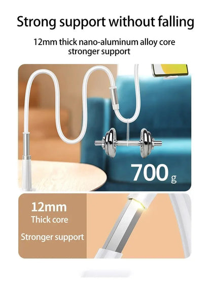 Lazy Bedside & Desktop Mobile Phone Holder – Flexible Gooseneck Stand Cavello & Co.