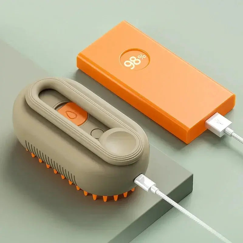 3-in-1 Pet Spray Massage Brush – Steam, Groom, and Remove Hair Cavello & Co.