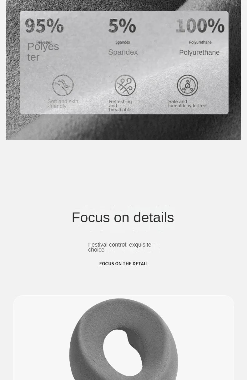 Face Down Prone Pillow – Memory Foam Headrest for Comfort Cavello & Co.