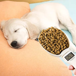 Electronic Pet Food Measuring Scoop – Digital Dog & Cat Food Scale Cavello & Co.