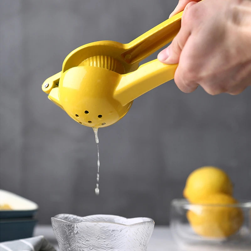 Home Manual Lemon Squeezer – Aluminum Alloy Hand Juicer 