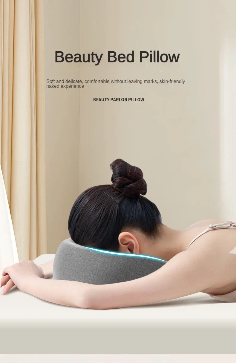 Face Down Prone Pillow – Memory Foam Headrest for Comfort Cavello & Co.