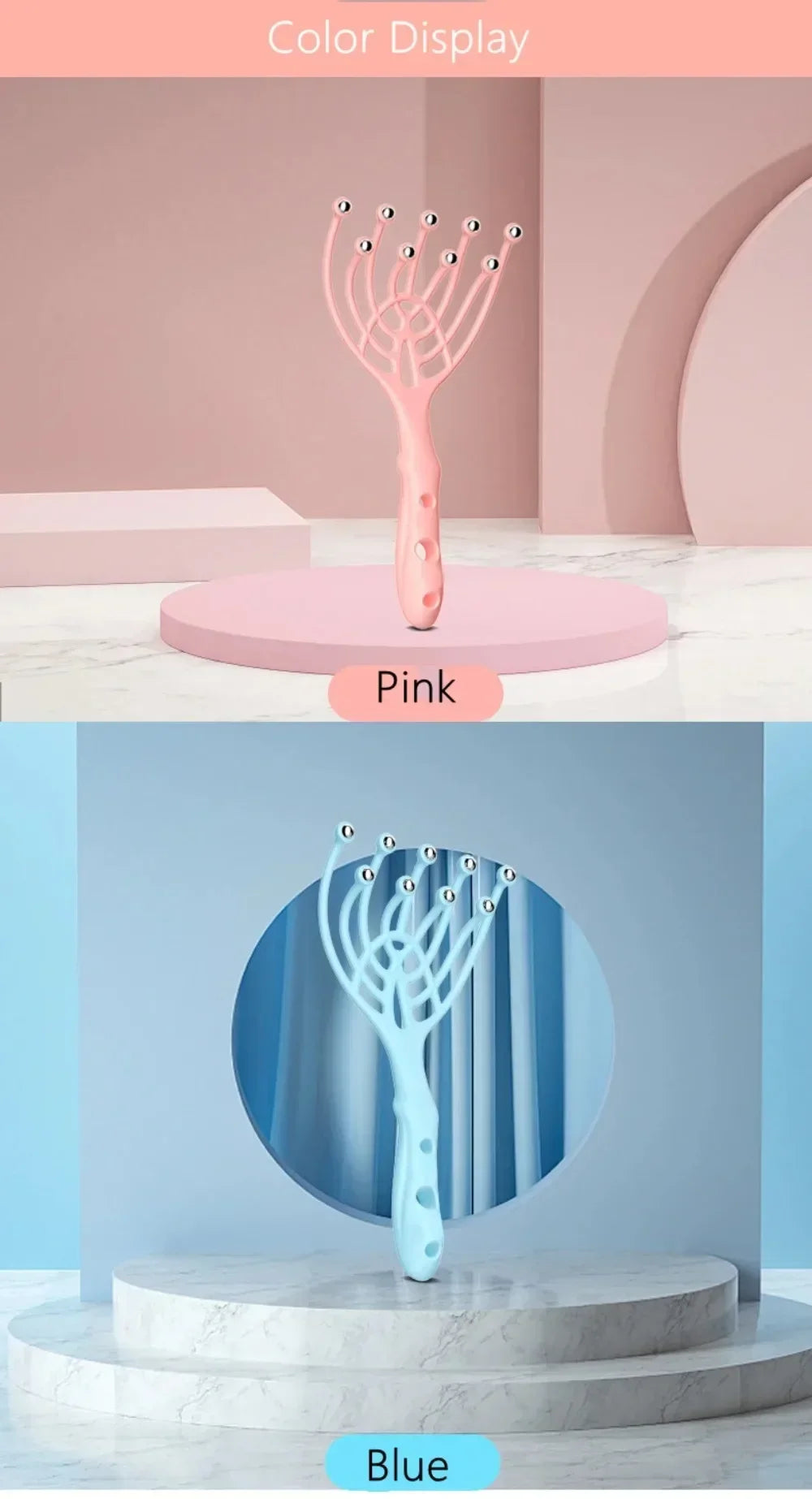 Head Massager – 5-Finger Scalp & Neck Relaxation Comb Cavello & Co.