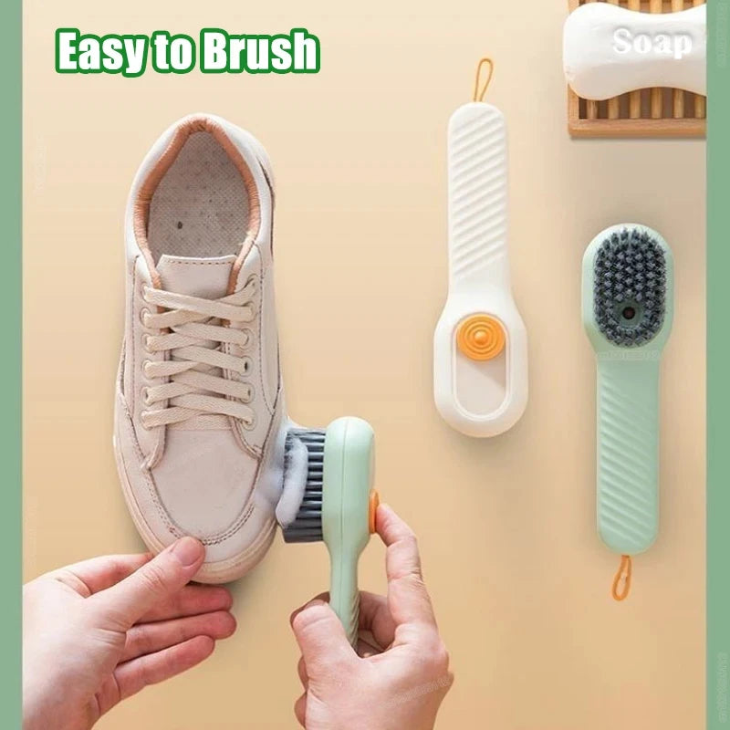Shoe & Clothes Cleaning Brush – Automatic Liquid Dispenser Cavello & Co.