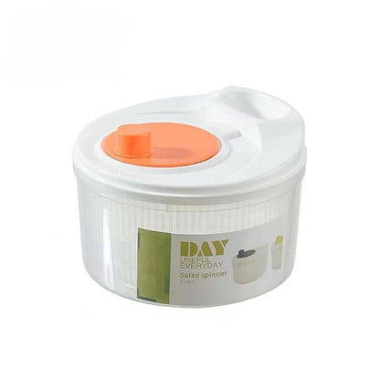 Multifunctional Manual Vegetable Dehydrator – Salad Spinner with Drain Basket 