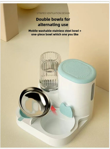 Automatic Cat & Dog Feeder – Pet Food and Water Bowl Cavello & Co.