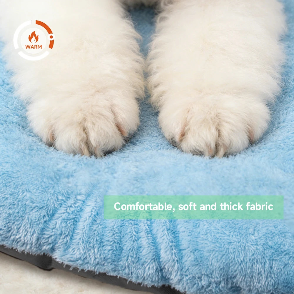 Foldable Pet House – Removable & Washable Cat and Dog Bed 