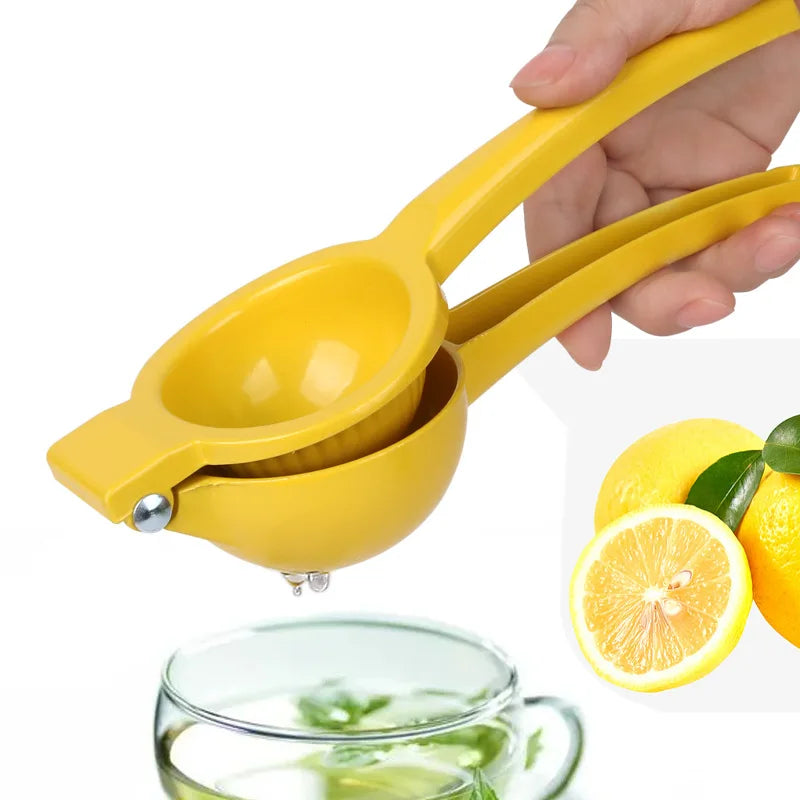Home Manual Lemon Squeezer – Aluminum Alloy Hand Juicer 