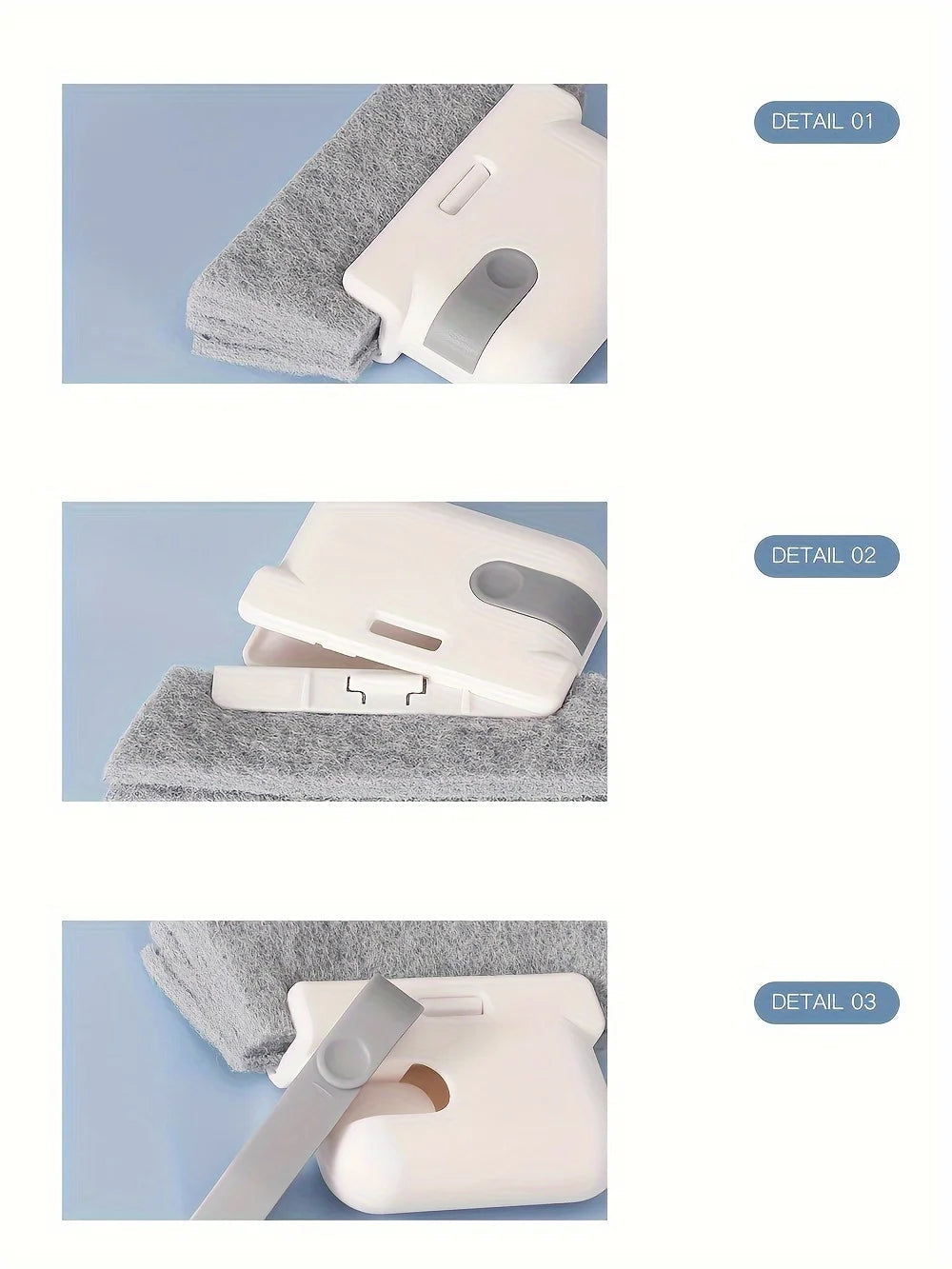 Universal Window Rail Cleaning Brush – Easy Gap & Frame Cleaner Cavello & Co.