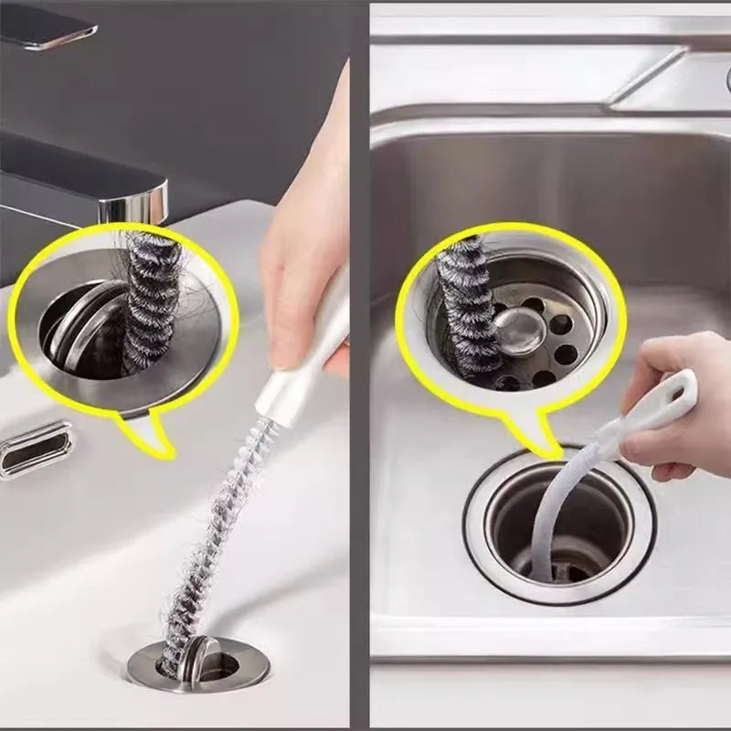 Pipe Dredging & Drain Cleaning Brush – Flexible Hair & Clog Remover Cavello & Co.