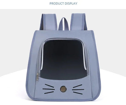 Pet Cat Carrier Backpack – Portable & Breathable Carrier for Cats and Small Dogs Cavello & Co.