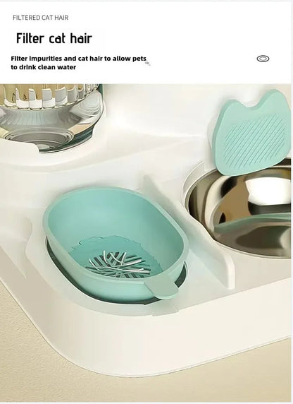 Automatic Cat & Dog Feeder – Pet Food and Water Bowl Cavello & Co.
