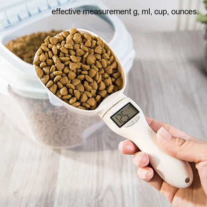 Electronic Pet Food Measuring Scoop – Digital Dog & Cat Food Scale Cavello & Co.