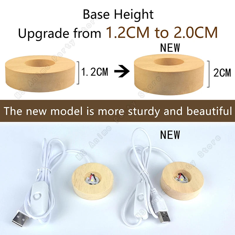 3D Crystal Ball LED Night Light – Glowing Galaxy Lamp (5cm) 