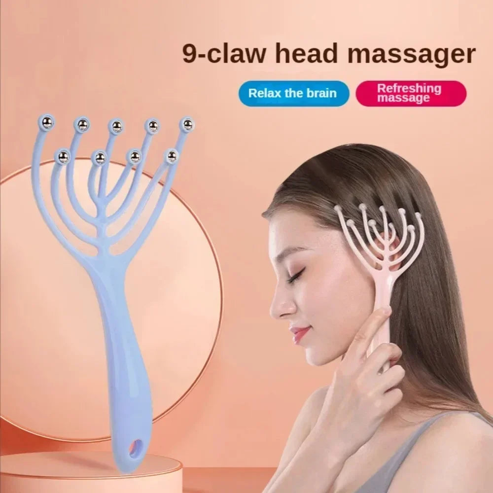 Head Massager – 5-Finger Scalp & Neck Relaxation Comb Cavello & Co.