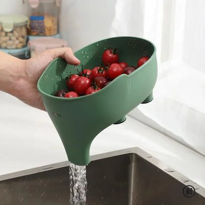 Sink Strainer Elephant Sculpture – Hanging Drain Basket 