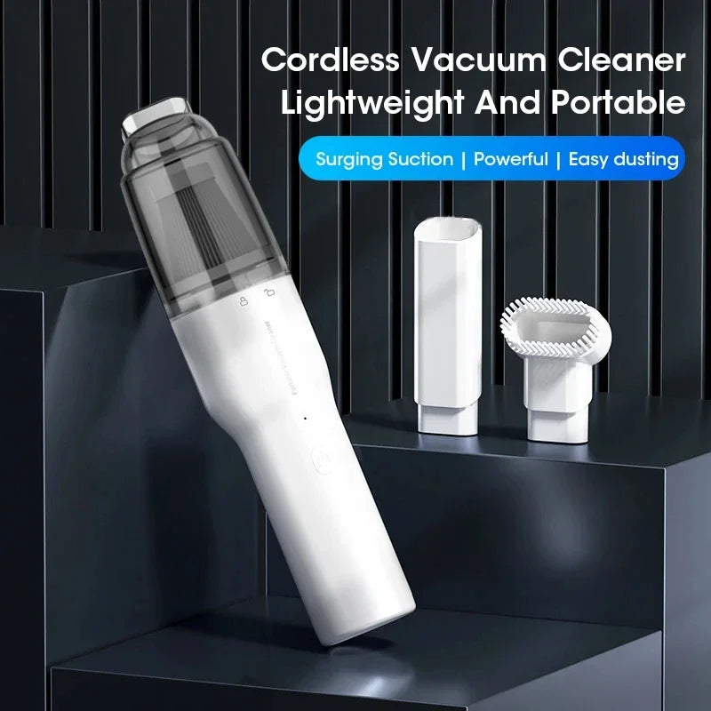 Mini Handheld Vacuum Cleaner – Powerful Suction for Car & Home Cavello & Co.