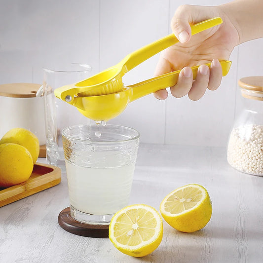 Home Manual Lemon Squeezer – Aluminum Alloy Hand Juicer 