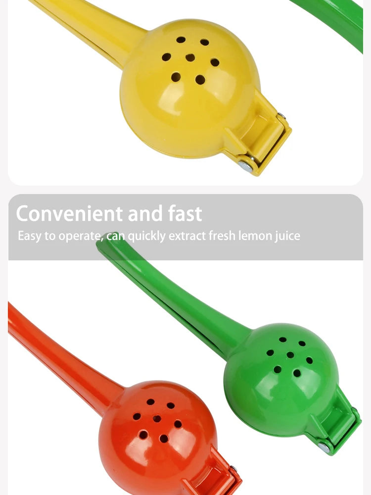 Home Manual Lemon Squeezer – Aluminum Alloy Hand Juicer 