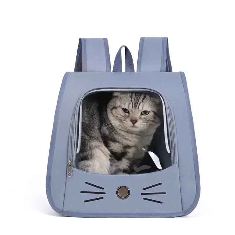 Pet Cat Carrier Backpack – Portable & Breathable Carrier for Cats and Small Dogs Cavello & Co.