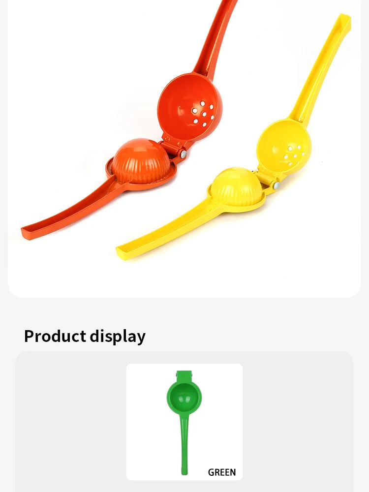 Home Manual Lemon Squeezer – Aluminum Alloy Hand Juicer 