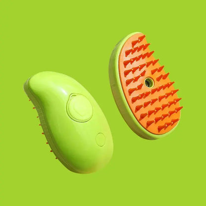 3-in-1 Pet Spray Massage Brush – Steam, Groom, and Remove Hair Cavello & Co.