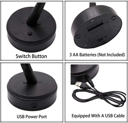 Table Tree Night Light – USB/Battery Powered Touch Lamp 