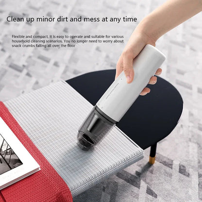 Mini Handheld Vacuum Cleaner – Powerful Suction for Car & Home Cavello & Co.