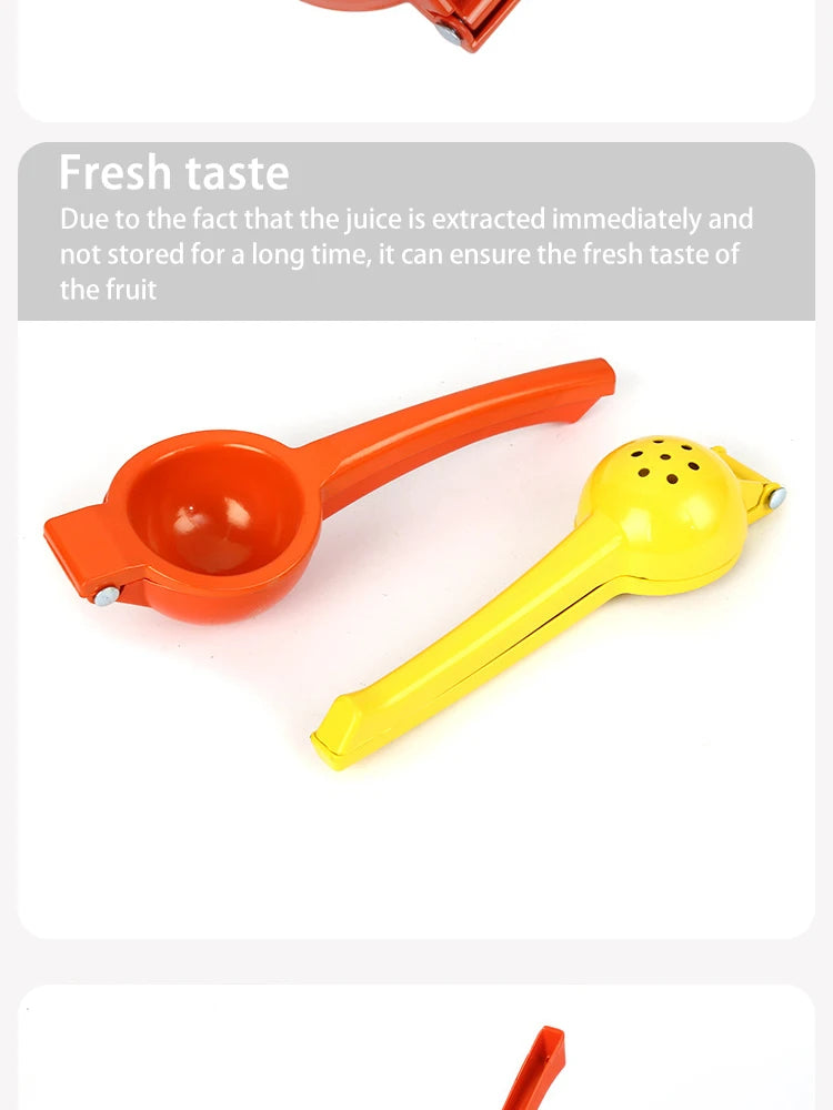 Home Manual Lemon Squeezer – Aluminum Alloy Hand Juicer 