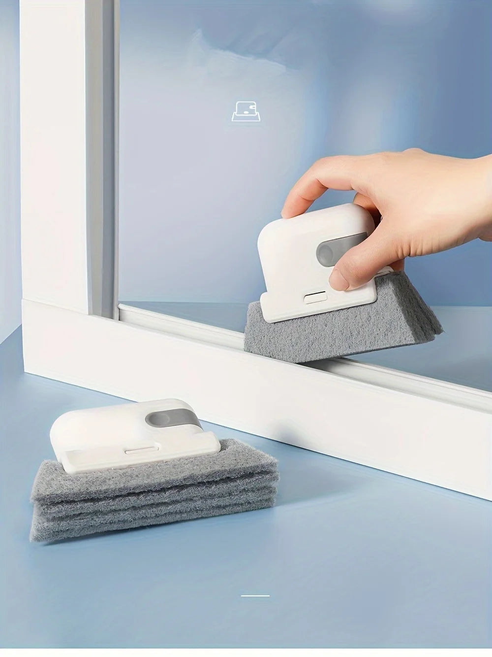 Universal Window Rail Cleaning Brush – Easy Gap & Frame Cleaner Cavello & Co.
