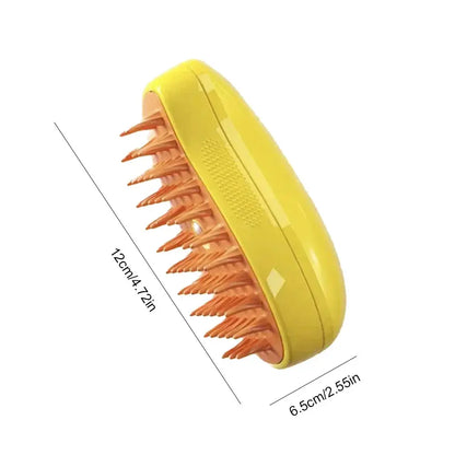 3-in-1 Pet Spray Massage Brush – Steam, Groom, and Remove Hair Cavello & Co.