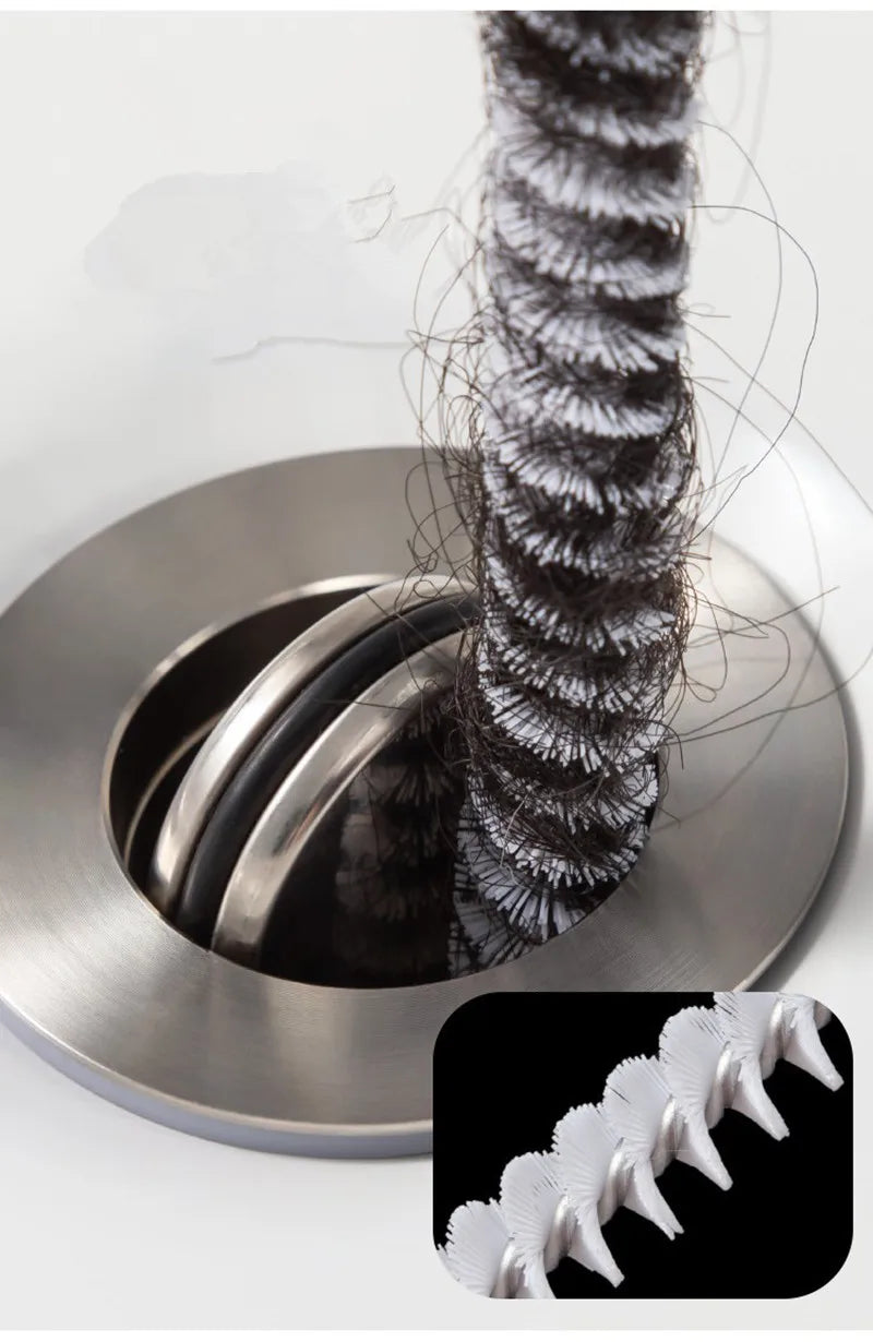 Pipe Dredging & Drain Cleaning Brush – Flexible Hair & Clog Remover Cavello & Co.