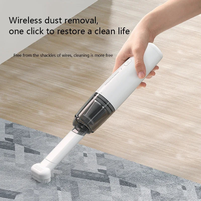Mini Handheld Vacuum Cleaner – Powerful Suction for Car & Home Cavello & Co.