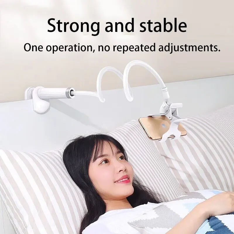 Lazy Bedside & Desktop Mobile Phone Holder – Flexible Gooseneck Stand Cavello & Co.
