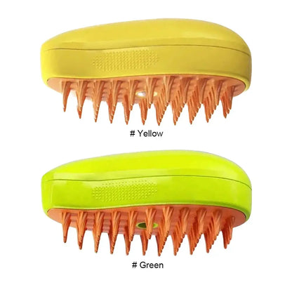3-in-1 Pet Spray Massage Brush – Steam, Groom, and Remove Hair Cavello & Co.