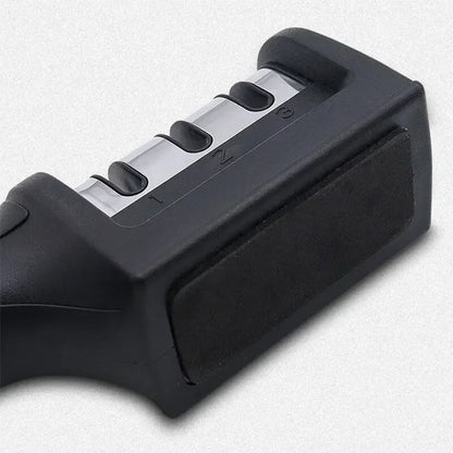 3-Segment Knife Sharpener – Stainless Steel Kitchen Tool 