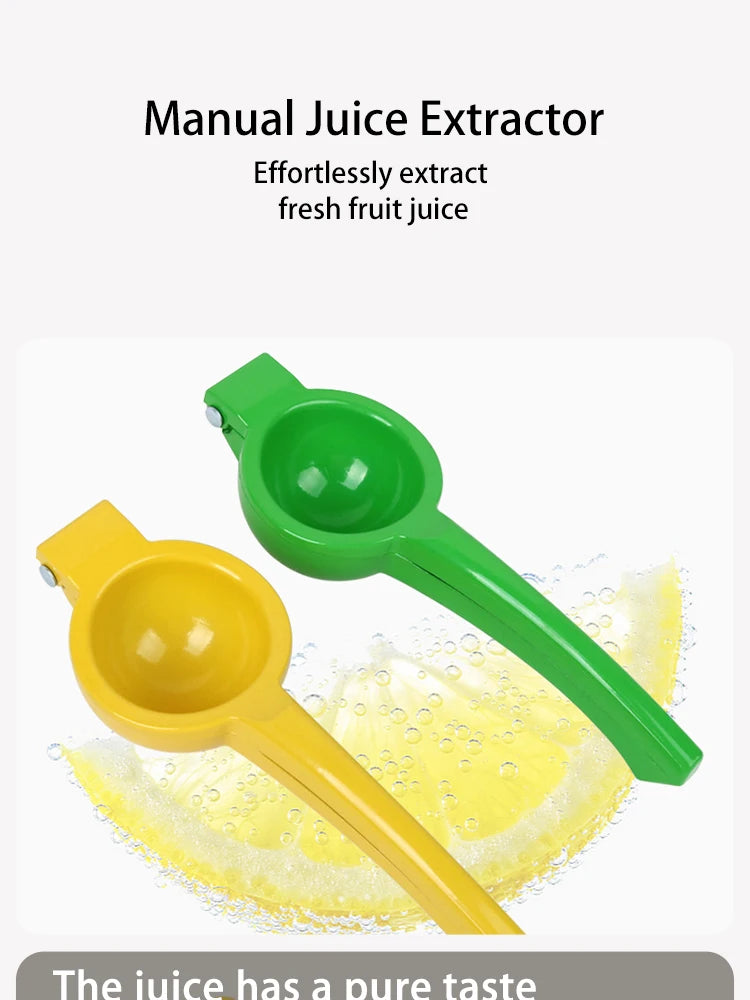 Home Manual Lemon Squeezer – Aluminum Alloy Hand Juicer 