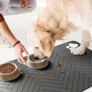 Absorbent Pet Feeding Mat – Waterproof Placemat for Dogs & Cats (S/M/L) Cavello & Co.